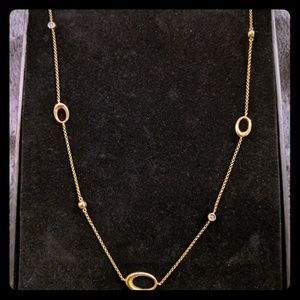 Gold and Diamond necklace